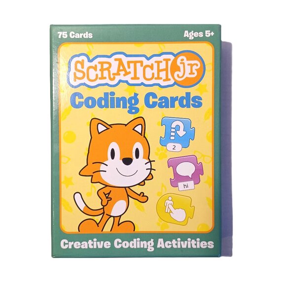 ScratchJr Coding Cards Creative Activities Kids Educational Computer Programming - Picture 1 of 2